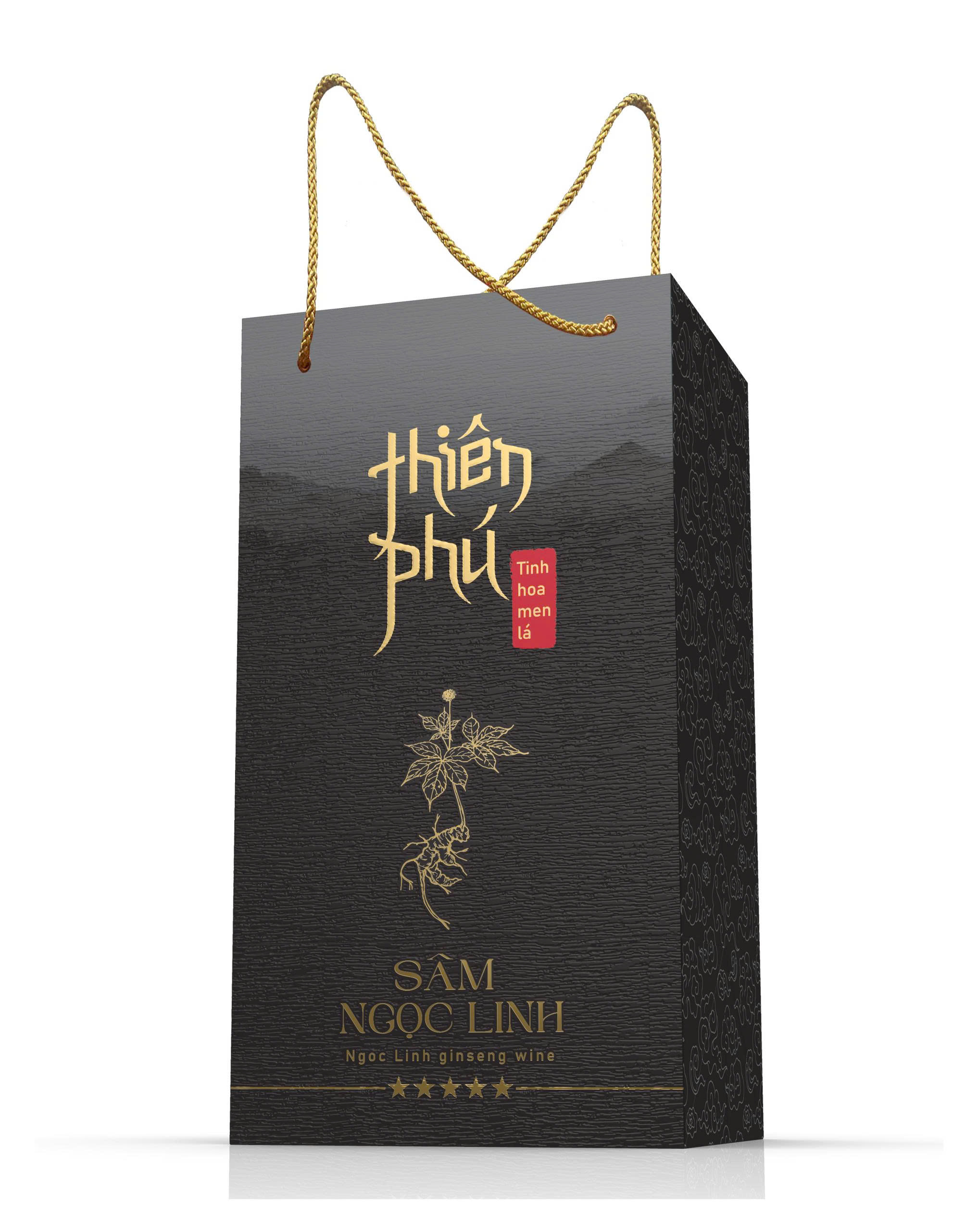 Thùng 6 chai Rượu Sâm Ngọc Linh Thiên Phú Chai Sứ - Ảnh 6