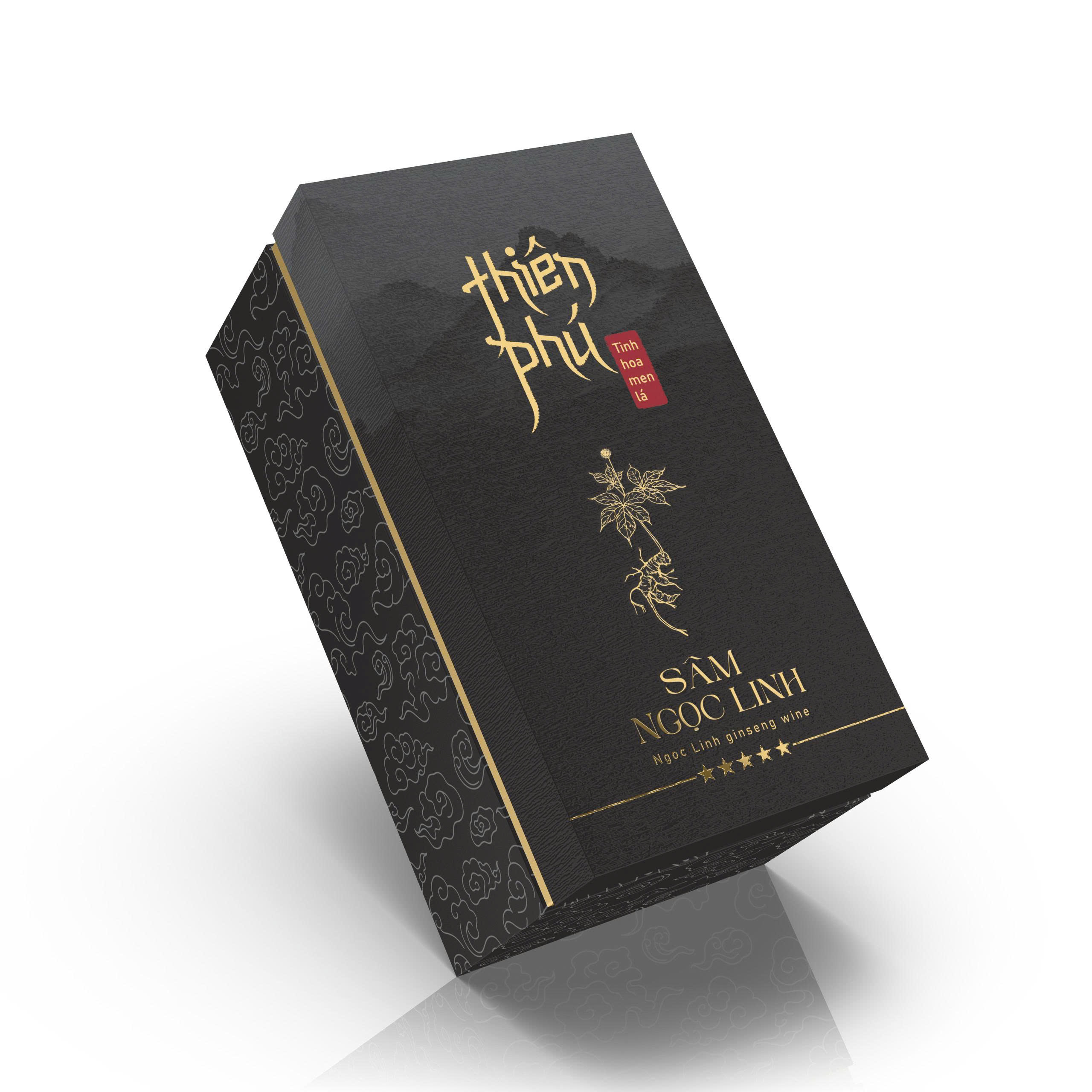 Rượu Sâm Ngọc Linh Thiên Phú Chai Sứ 1L - Ảnh 3
